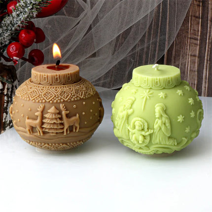 Christmas Silicone Candle Mold