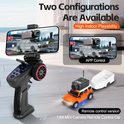 1:64 Mini RC Camera Car