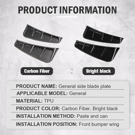 Car Side Wing Decorative Trim