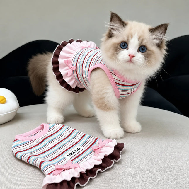 Striped Pet Dress