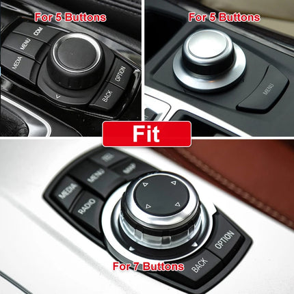 Car Multimedia Button Covers