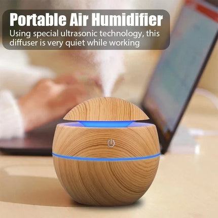 Mini Woodgrain Aroma Diffuser