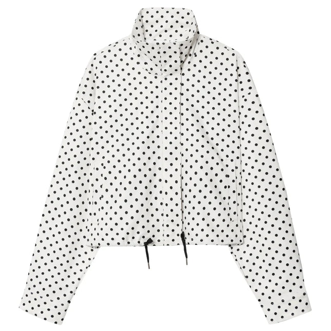 Women's Polka Dot Bomber Jacket