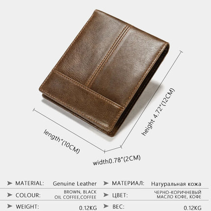 RFID Leather Wallet
