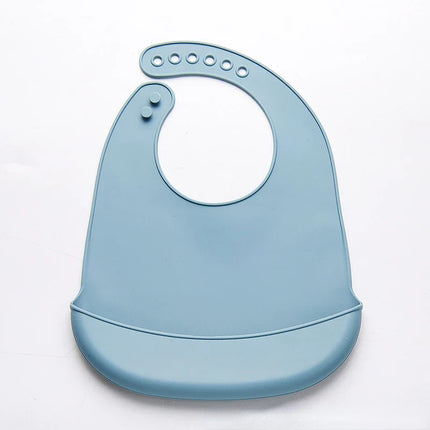 Baby Silicone Bib with Pocket