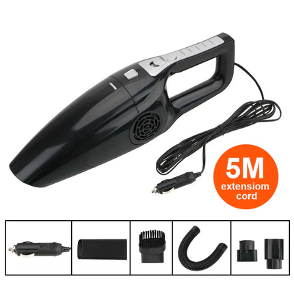 Portable Wet and Dry Car Vacuum Cleaner