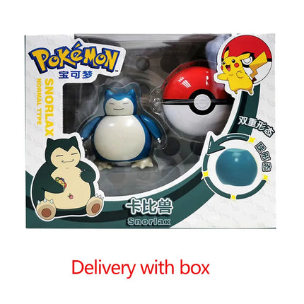 Transforming Pokeball Figure Toy
