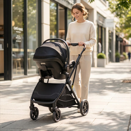 2-in-1 High-View Baby Travel System