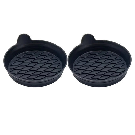 Silicone Car Cup Holder Mats – 2 Pieces