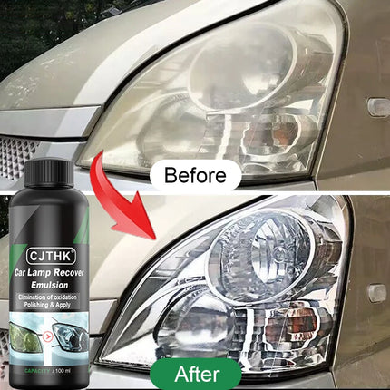 Car Headlight Restoration Polish Kit