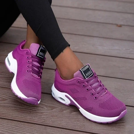 Women's Breathable Platform Sneakers