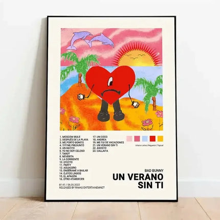 Latin Pop Music Poster