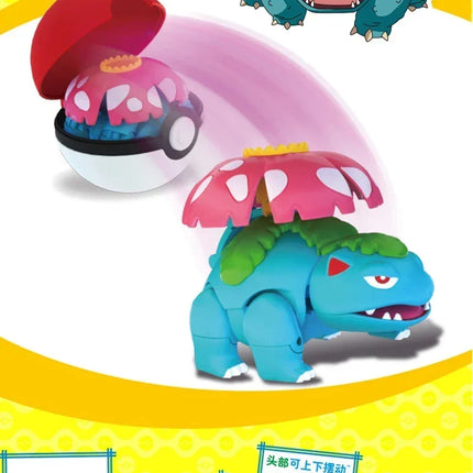 Transforming Pokeball Figure Toy