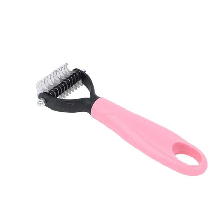 2-in-1 Pet Deshedding Brush