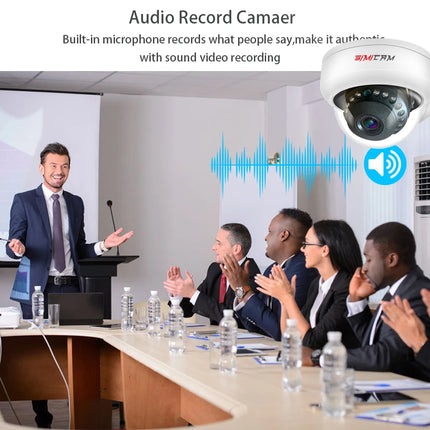 4K PoE Dome Security Camera