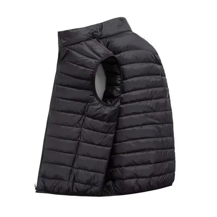Men’s Padded Stand-Collar Vest