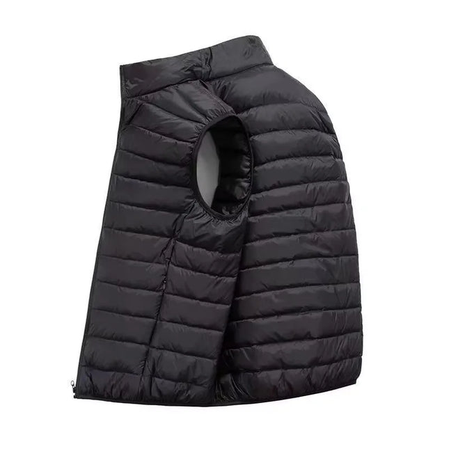 Men’s Padded Stand-Collar Vest
