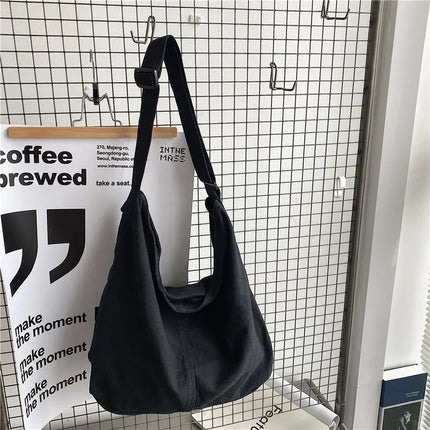 Large Canvas Shoulder Bag