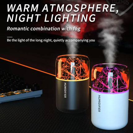 Volcanic Color Lamp Humidifier