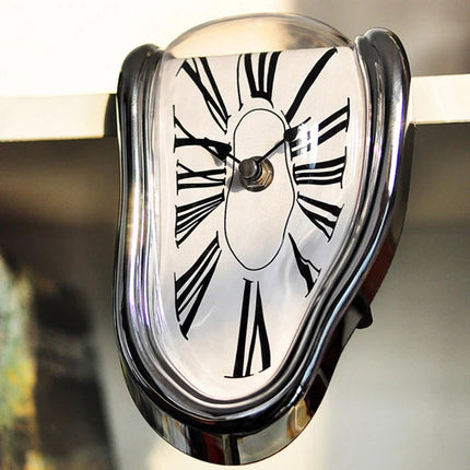 Melting Design Decorative Clock