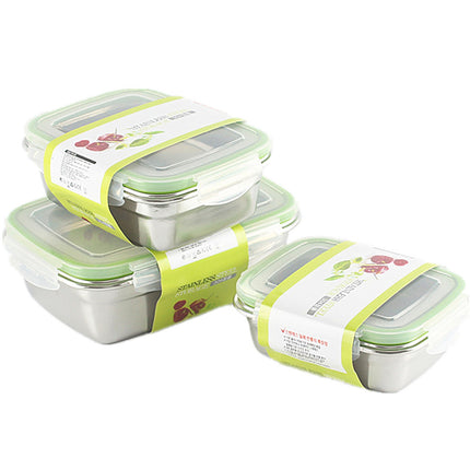 Stainless Steel Food Storage Box Set