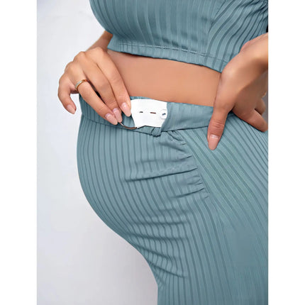 2-Piece Maternity Skirt Set