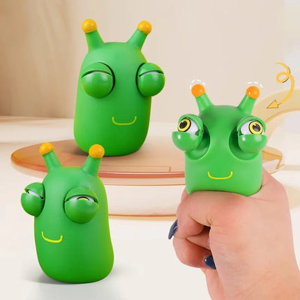 Green Worm Squeeze Toy