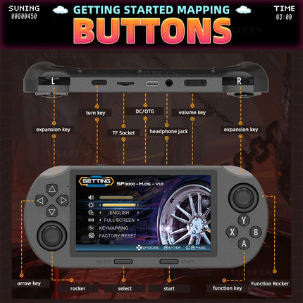 Portable Handheld Game Console