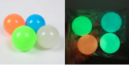 Luminous Sticky Target Balls