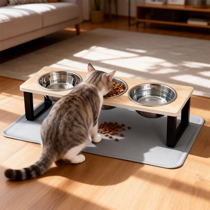Elevated Pet Feeding Set