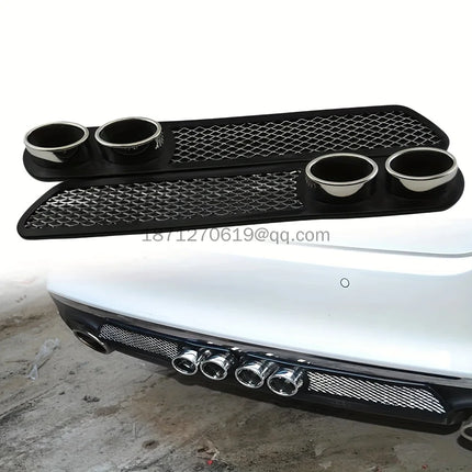 Dual Exhaust Pipe Decorative Stickers