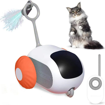 Interactive Remote Control Pet Car Toy