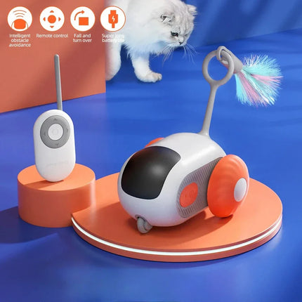 Interactive Remote Control Pet Car Toy