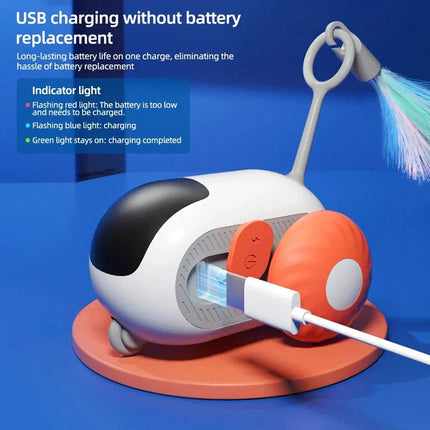 Interactive Remote Control Pet Car Toy