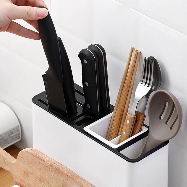 Space-Saving Kitchen Organizer for Tableware and Essentials