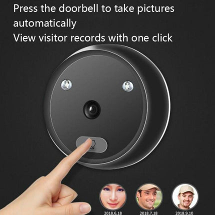 NNEIDS Smart Cat Eye Video Doorbell - 2.4 Hd Electronic Home