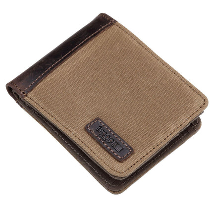 Canvas Bifold Wallet TRP0500