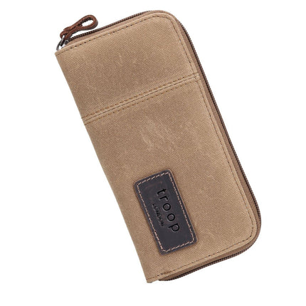 Canvas Zip Around Wallet Purse