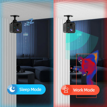 NNEOBA Mini 4G Security Camera WiFi Ultra HD CCTV