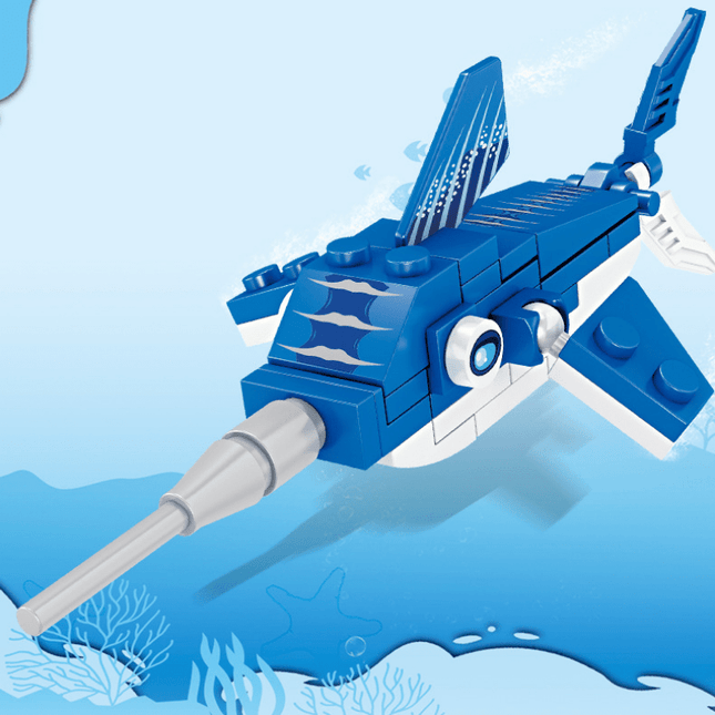 Underwater Adventure Building Blocks Set
