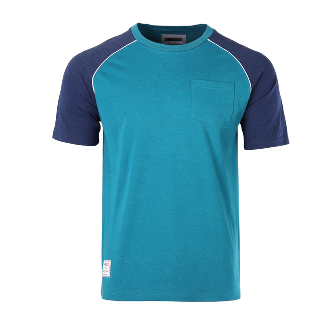 Men’s Retro Raglan Color Block Tee