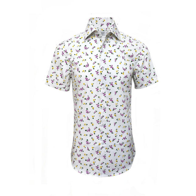 White Berry Print Casual Shirt