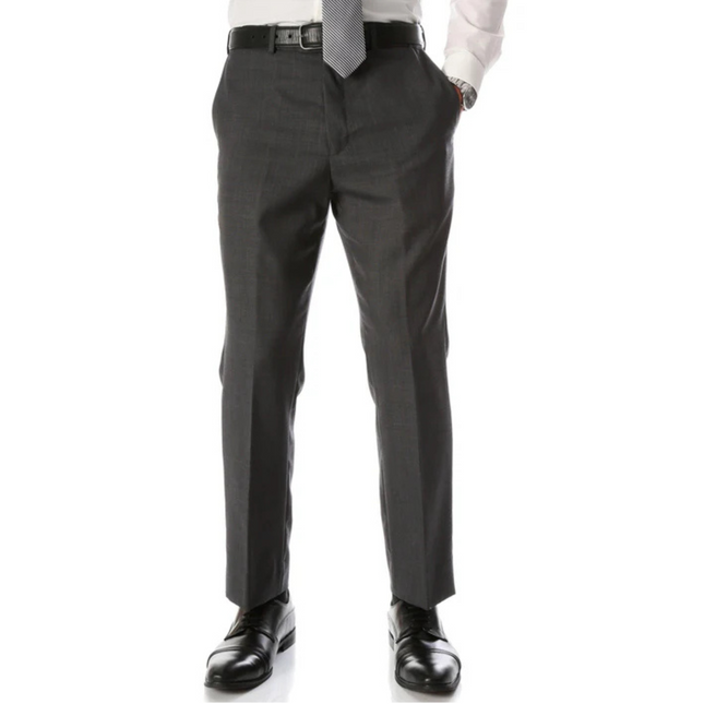 Men’s Modern Fit Wool Blend Pants