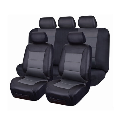 NNEDSZ Seat Covers for HOLDEN CAPTIVA CG MY07 - MY09 SERIES 09/2006 - 08/2009 CGII MY16 - MY18 02/2016 - ON 4X4 SUV/WAGON 5 SEATERS FR GREY EL TORO