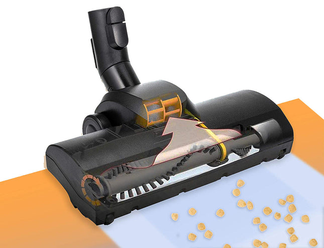 NNEDSZ Turbo Head for Miele Vacuum Cleaners - TuboTeQ Equivalent Turbo Brush