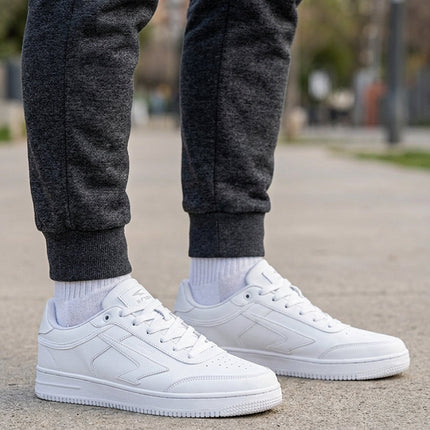 Vibe Men’s White Lifestyle Sneakers