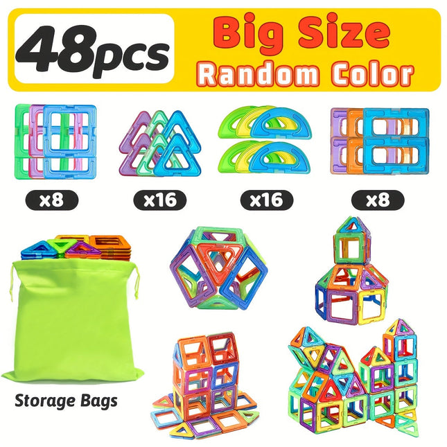 Vibrant Magnetic Building Blocks