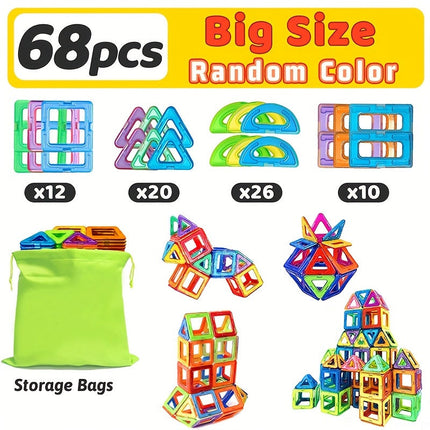 Vibrant Magnetic Building Blocks