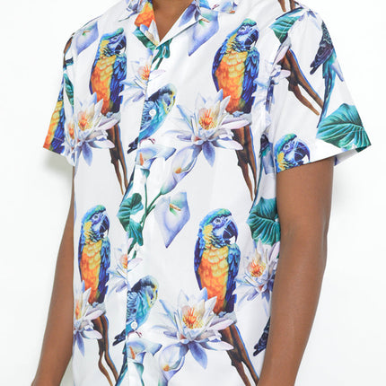 Parody Casual Short Sleeve Shirt