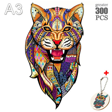 Wooden Animal Puzzle Kit